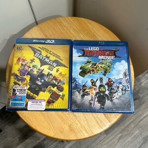 Warner Bros. Blu-ray 3D Batman & LEGO Ninjago Movie - Blue and Yellow